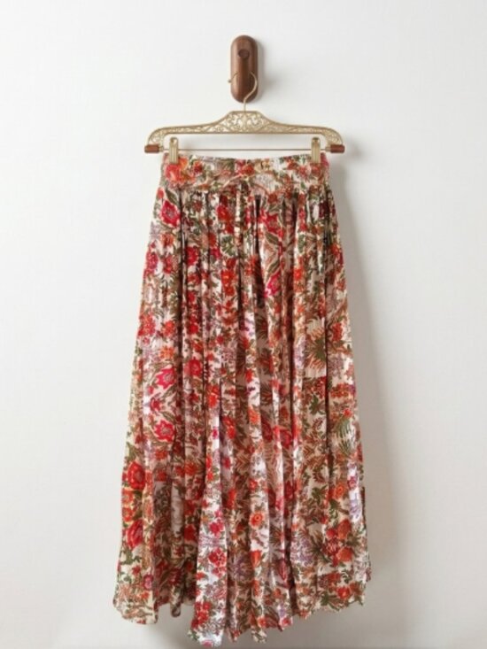 NATURAL LIFE Dresses & Skirts - Gorgeous Natural Life Floral Maxi Skirt – Perfect Boho Vibes! 🌸✨